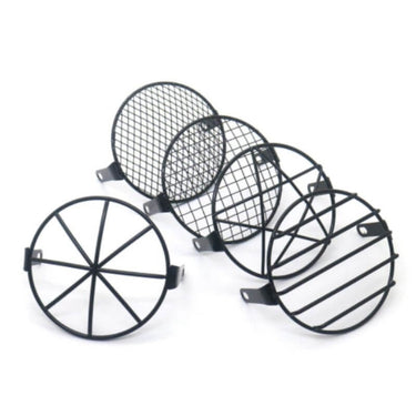 Grille de protection phare rond pour moto vintage type café racer ou scrambler